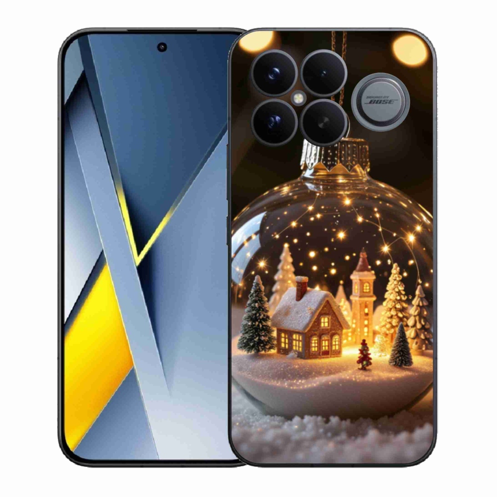 Gél borítás mmCase a Xiaomi Poco F8 Ultra számára - Karácsonyi gömb 3