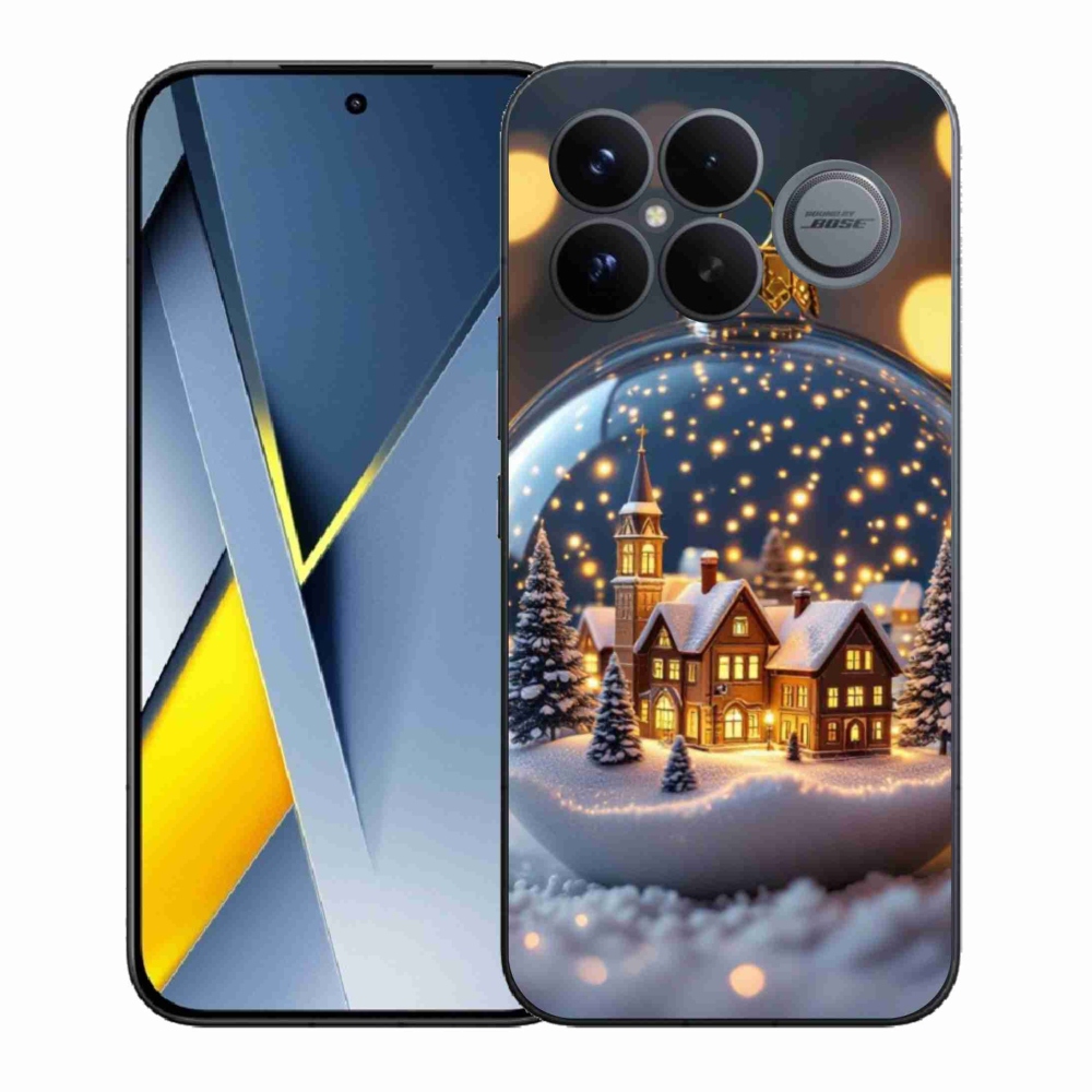 Gél borítás mmCase a Xiaomi Poco F8 Ultra számára - karácsonyi golyók 4