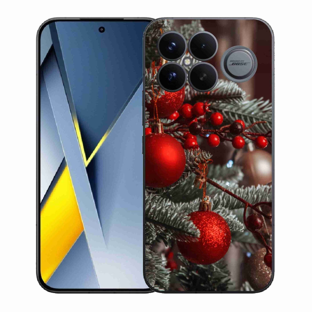 Gél borítás mmCase a Xiaomi Poco F8 Ultra számára - karácsonyi dekorációk 2