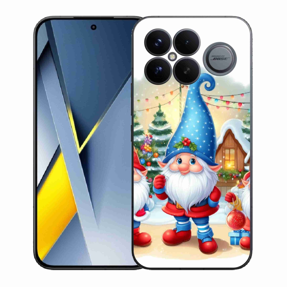 Gél borítás mmCase a Xiaomi Poco F8 Ultra számára - Karácsonyi manók