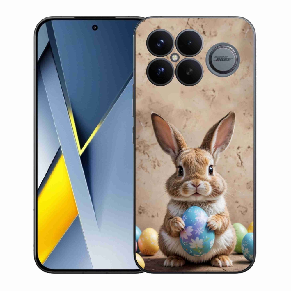 Gél borítás mmCase a Xiaomi Poco F8 Ultra számára - Húsvéti nyuszi