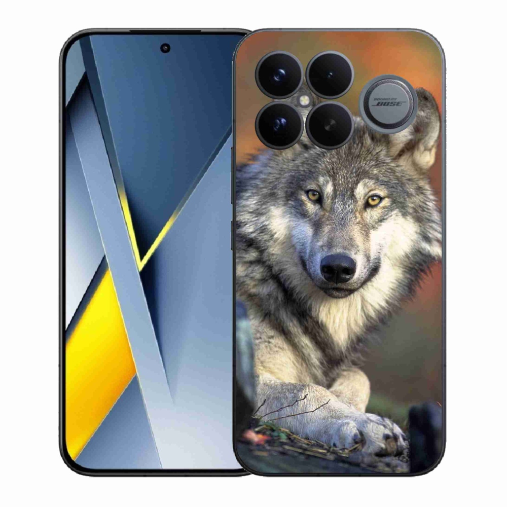 Gél borítás mmCase a Xiaomi Poco F8 Ultra számára - farkas
