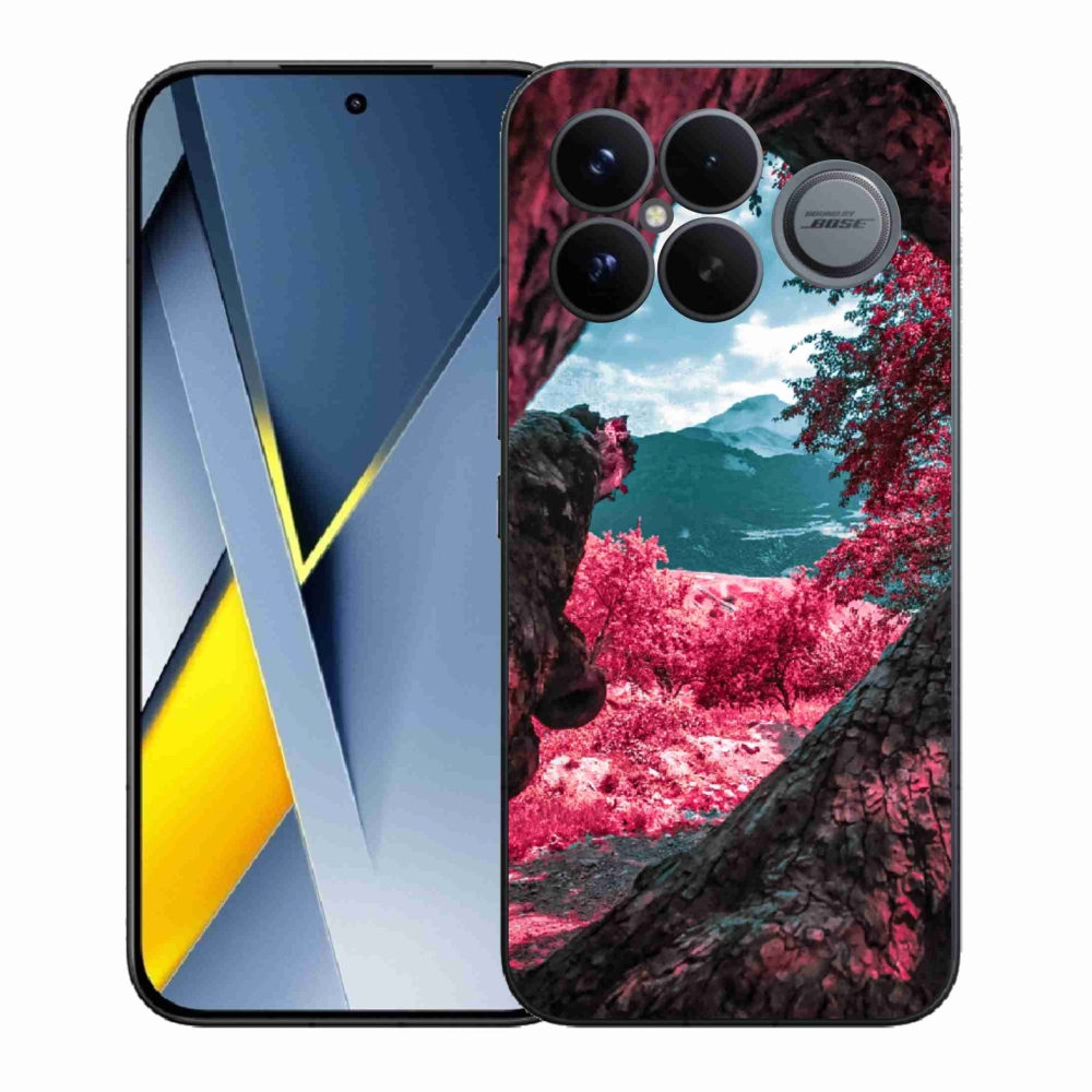 Gél borítás mmCase a Xiaomi Poco F8 Ultra számára - hegyi kilátás