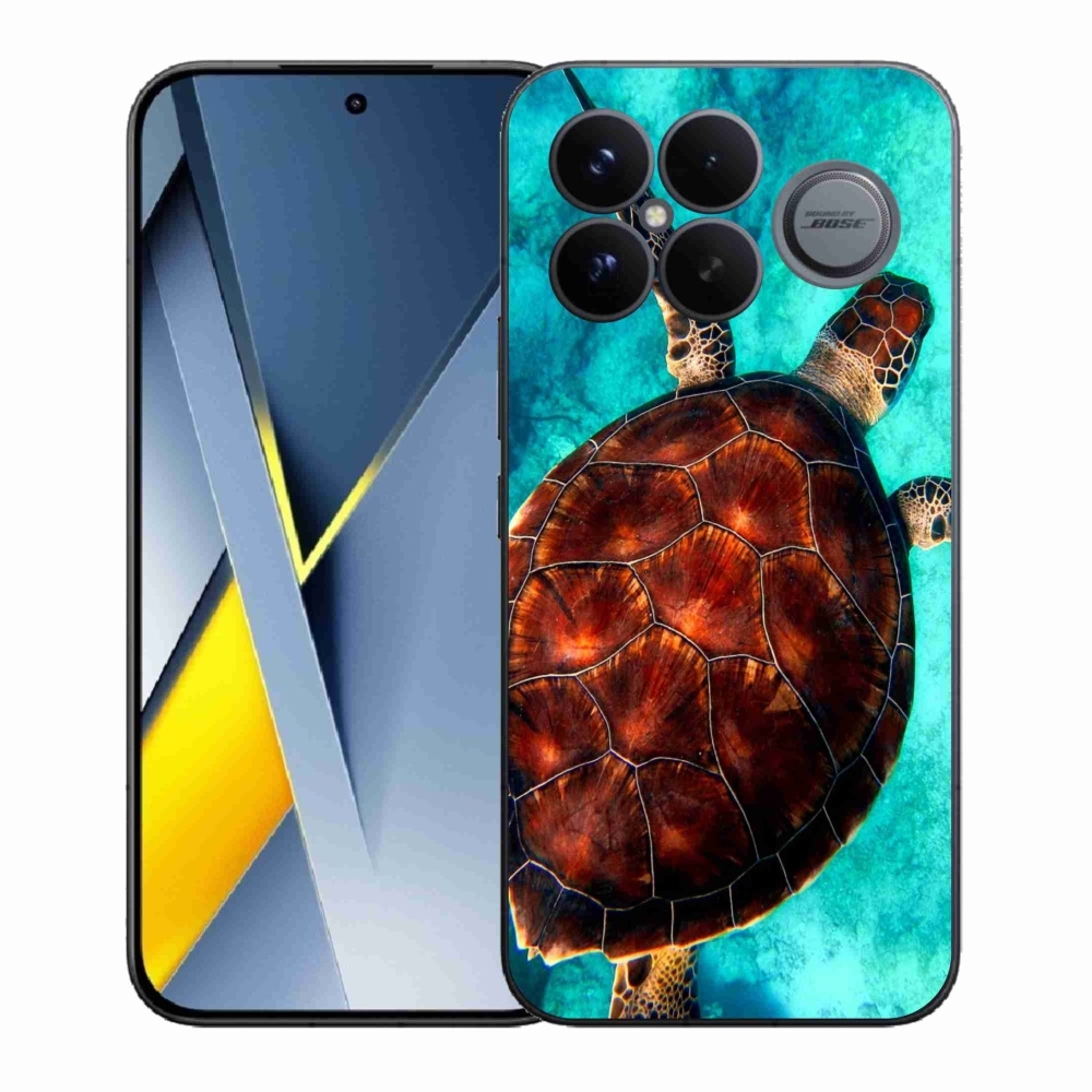 Gél borítás mmCase a Xiaomi Poco F8 Ultra számára - teknősbéka