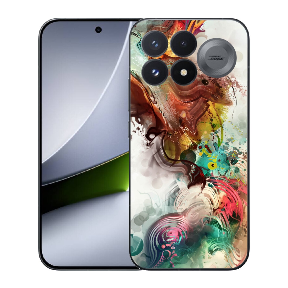 mmCase gél tok a Xiaomi Poco F9 Pro 5G-hez – absztrakt 1