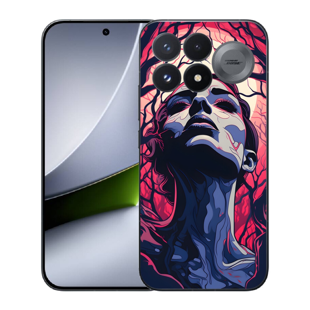 mmCase géltok a Xiaomi Poco F9 Pro 5G-hez – absztrakt arc