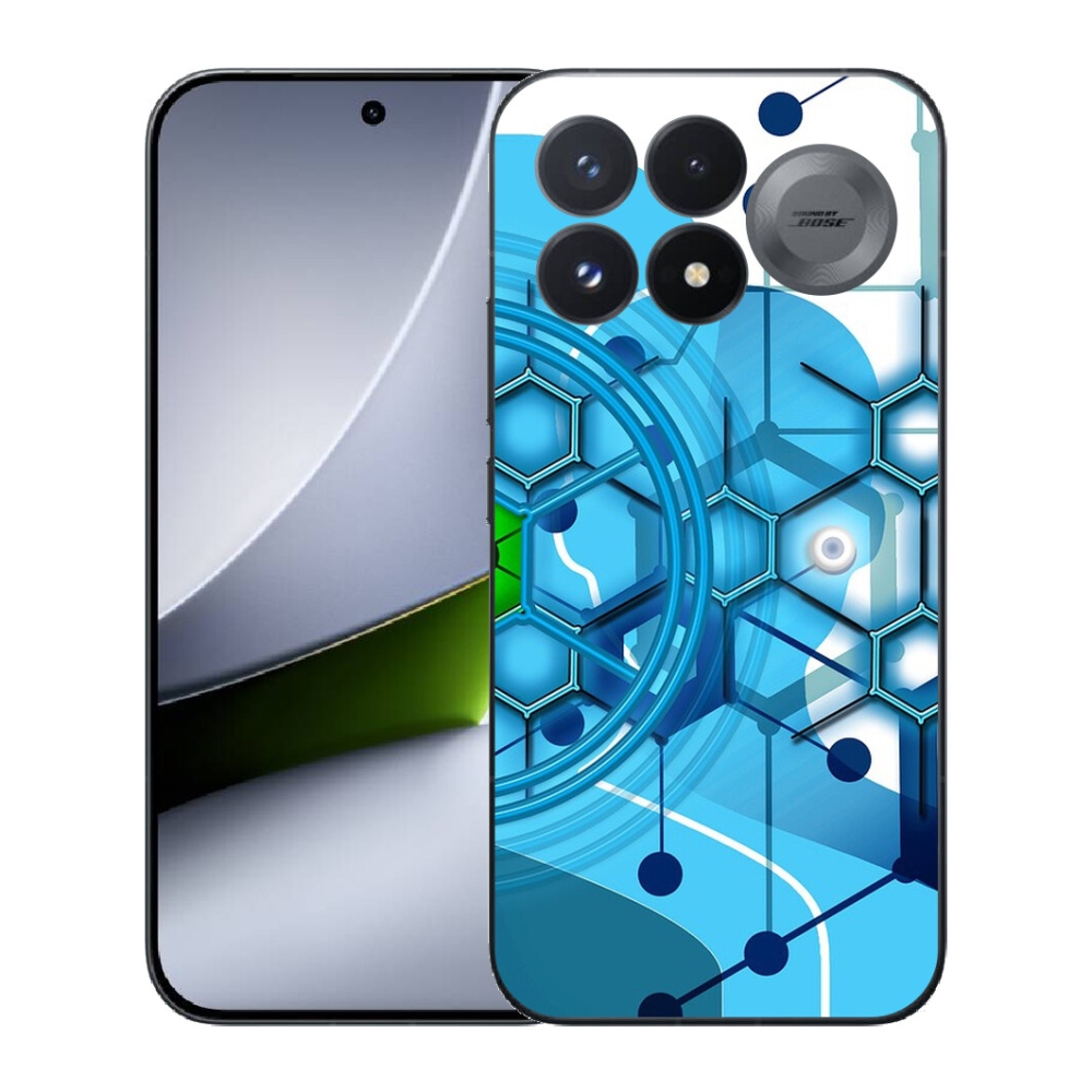 mmCase gél tok a Xiaomi Poco F9 Pro 5G-hez – absztrakt minta 2