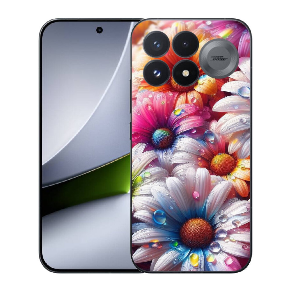 mmCase géltok a Xiaomi Poco F9 Pro 5G-hez – színes margaréták