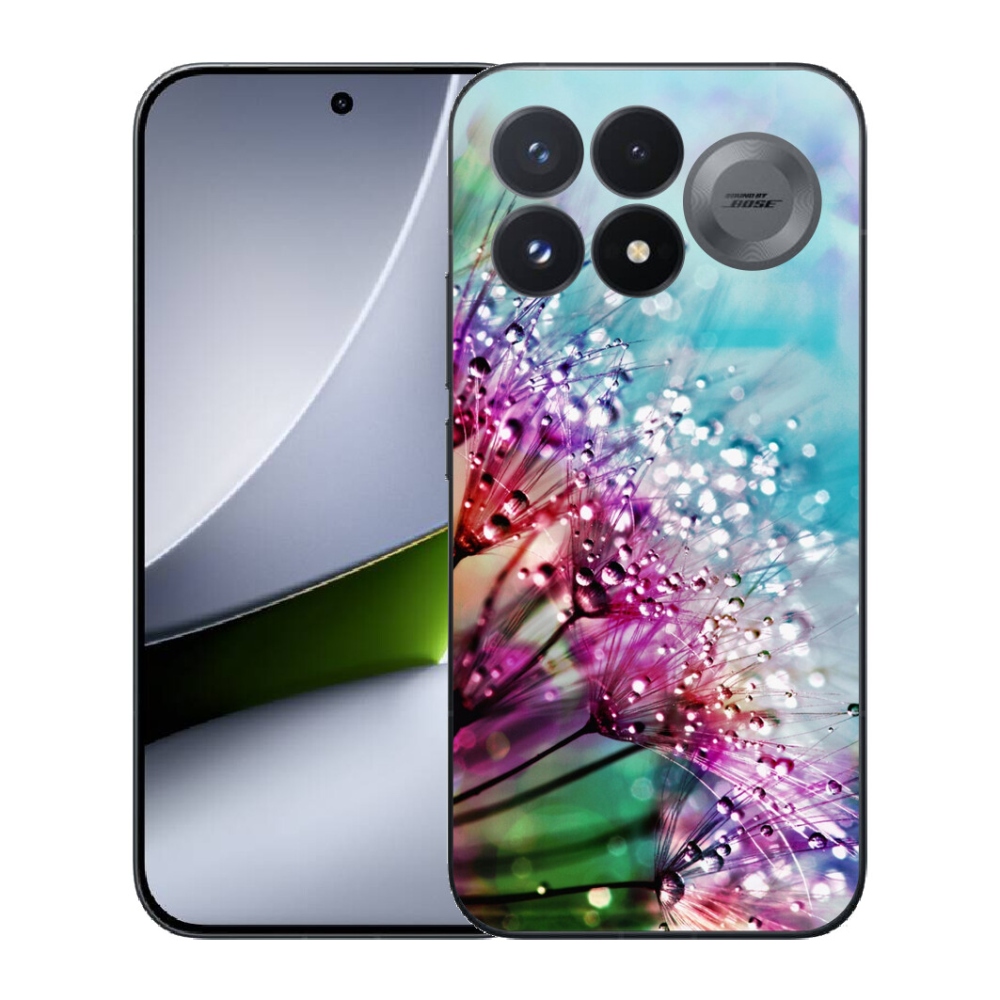 mmCase gél tok a Xiaomi Poco F9 Pro 5G-hez – színes virágok