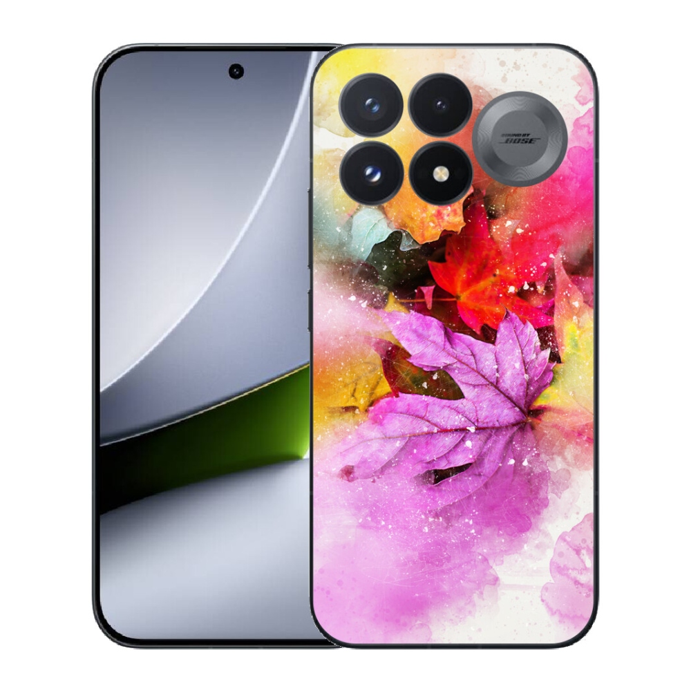 mmCase géltok a Xiaomi Poco F9 Pro 5G-hez – színes levelek