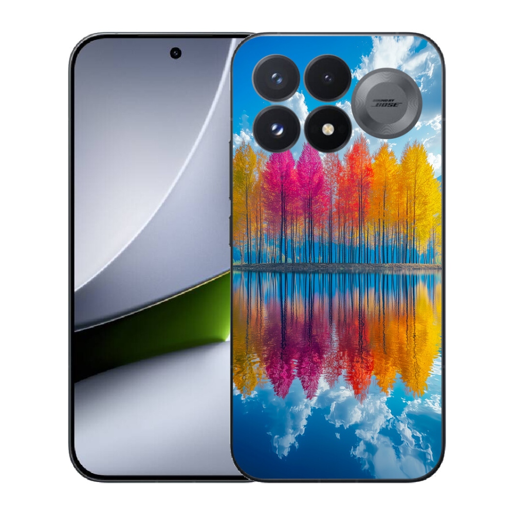 mmCase géltok a Xiaomi Poco F9 Pro 5G-hez – színes fák