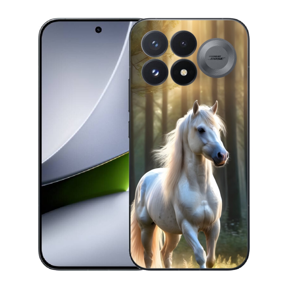 mmCase géltok a Xiaomi Poco F9 Pro 5G-hez – fehér ló 3
