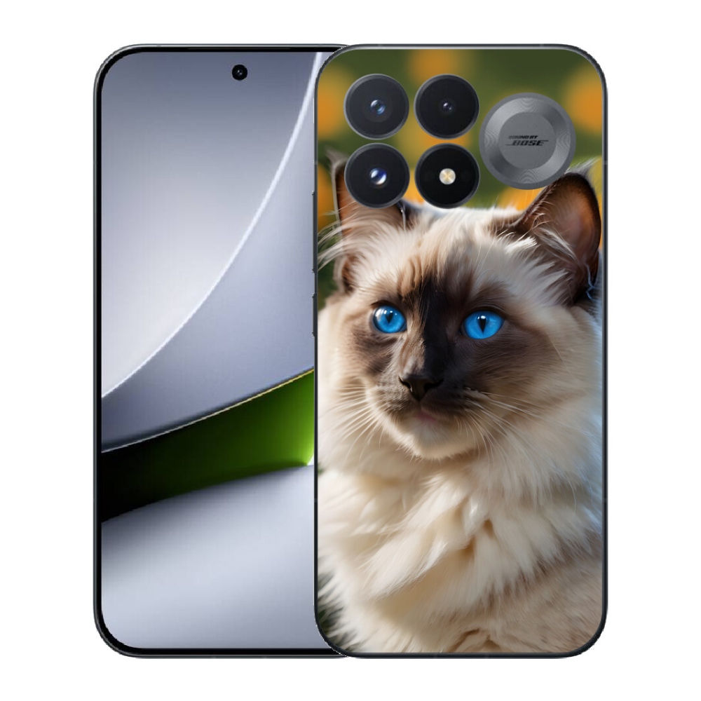 mmCase géltok a Xiaomi Poco F9 Pro 5G-hez – fehér ragdoll