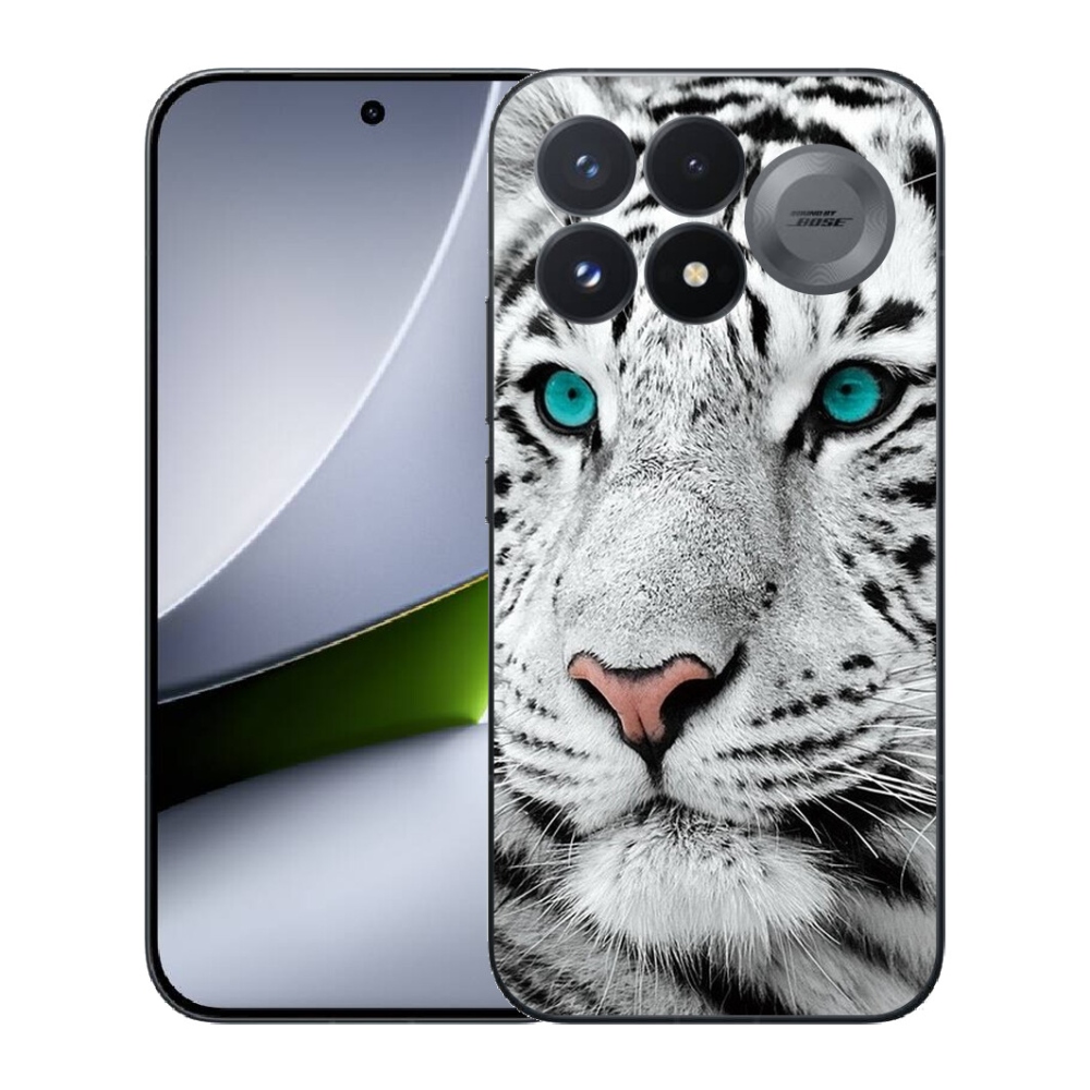 mmCase géltok a Xiaomi Poco F9 Pro 5G-hez – fehér tigris
