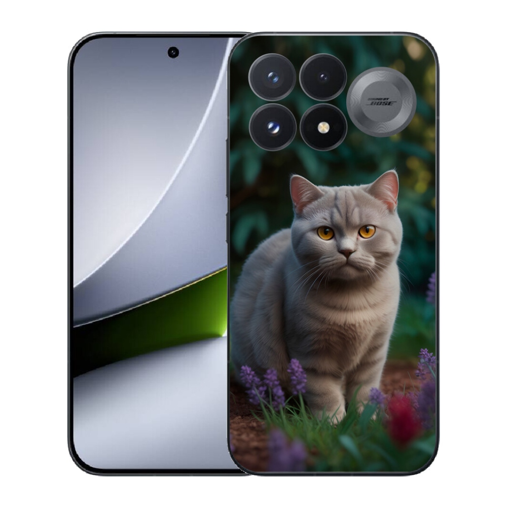 mmCase gél tok a Xiaomi Poco F9 Pro 5G-hez – brit macska