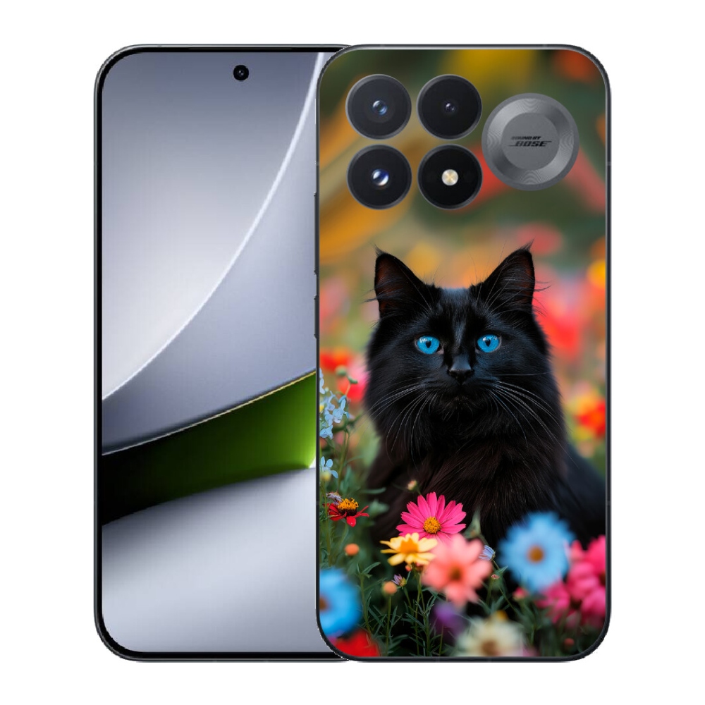mmCase géltok a Xiaomi Poco F9 Pro 5G-hez – fekete cica 4