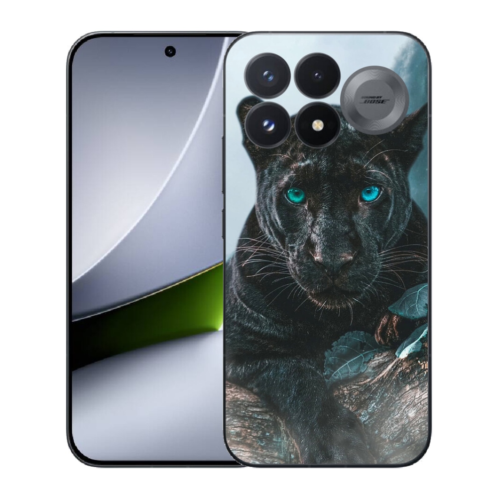 mmCase géltok a Xiaomi Poco F9 Pro 5G-hez – fekete párduc