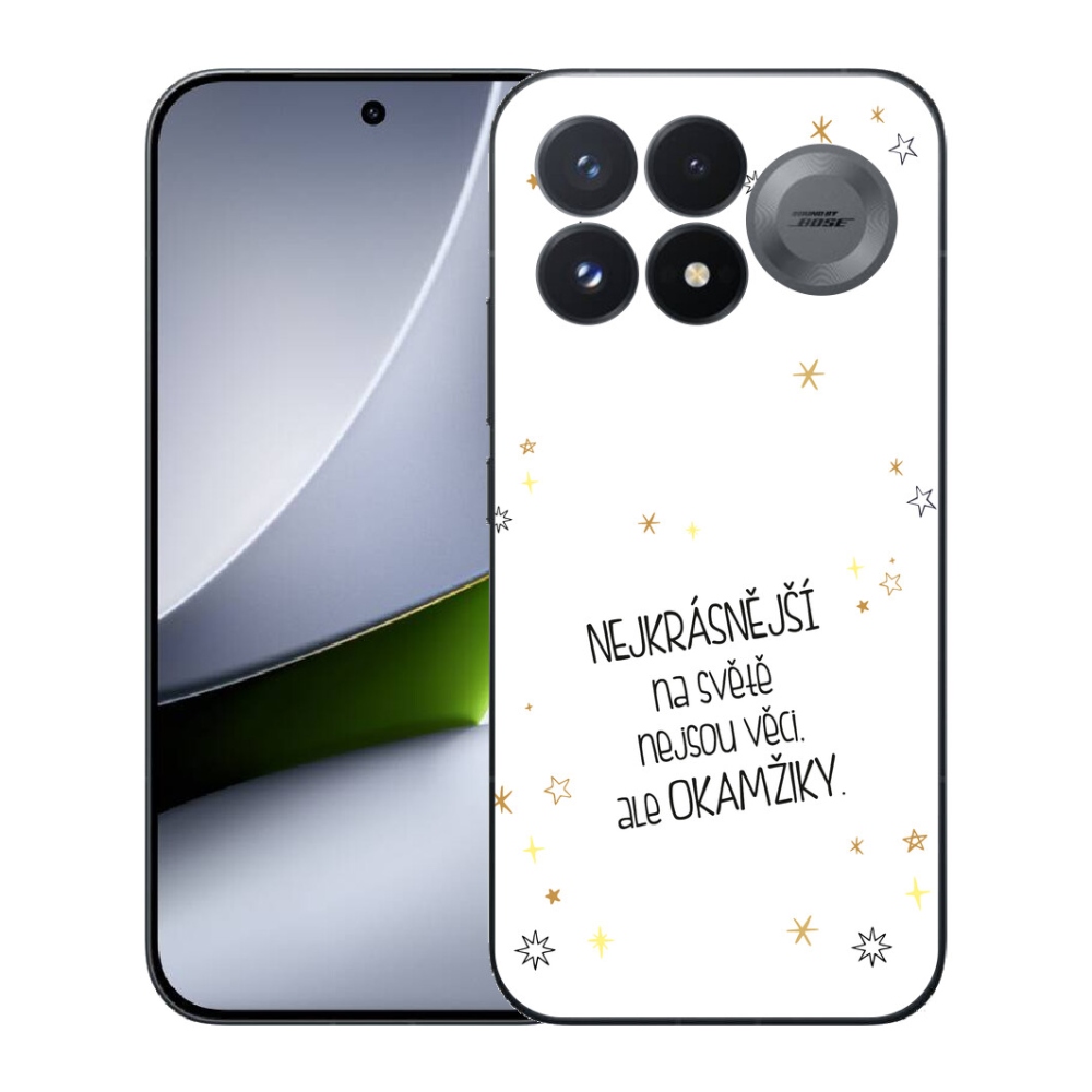 mmCase géltok a Xiaomi Poco F9 Pro 5G-hez – idézet 4, fehér háttérrel