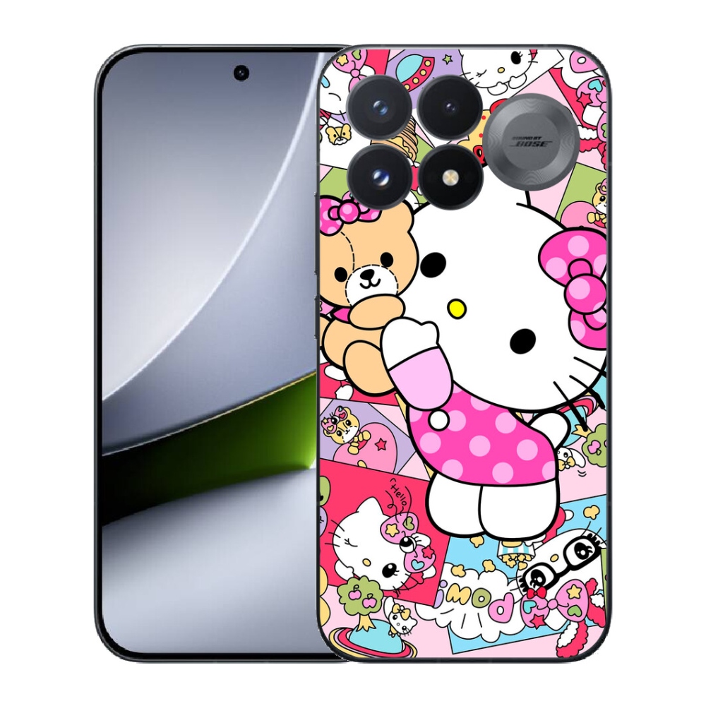 mmCase géltok a Xiaomi Poco F9 Pro 5G-hez – aranyos cica