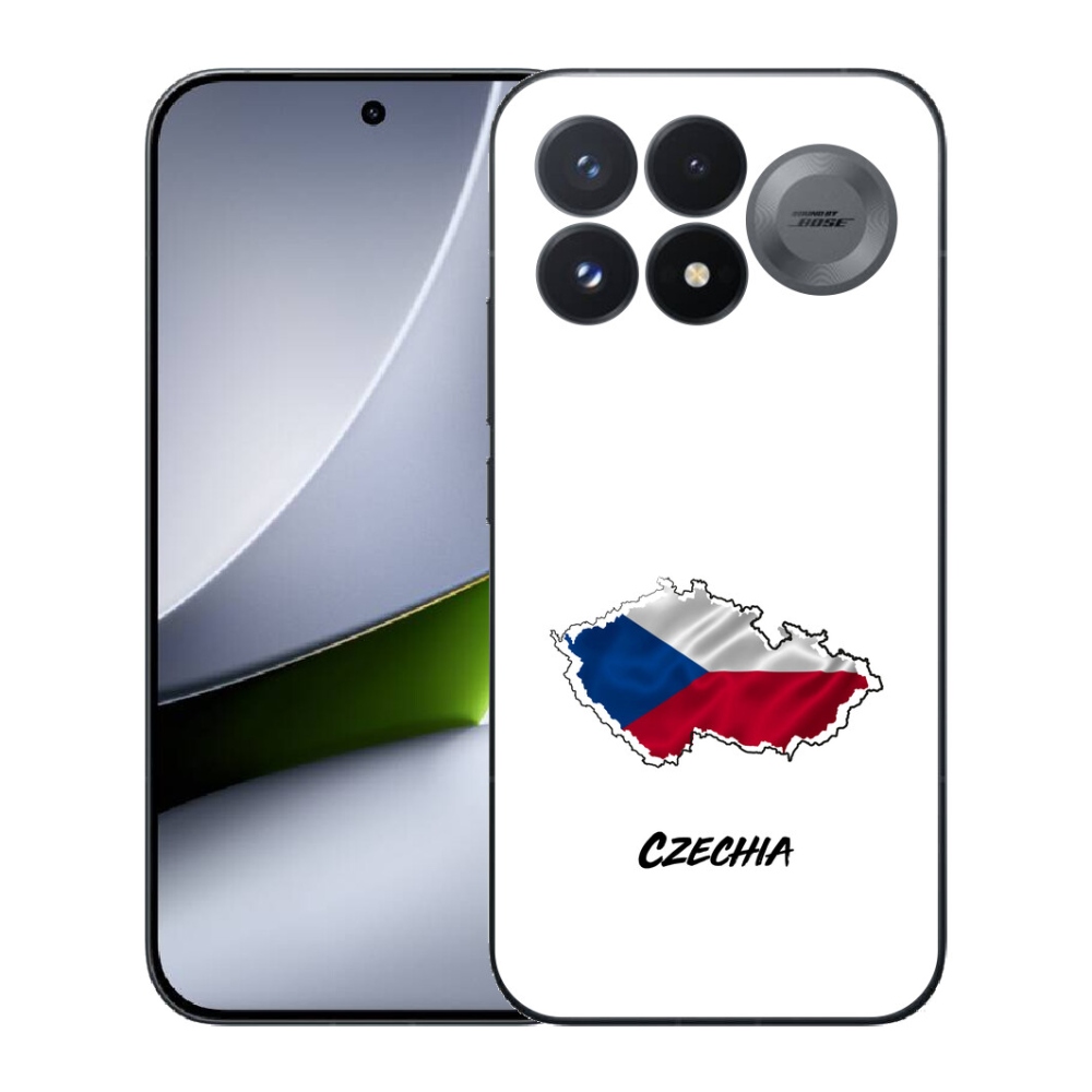 mmCase géltok a Xiaomi Poco F9 Pro 5G-hez – Czechia, fehér háttér