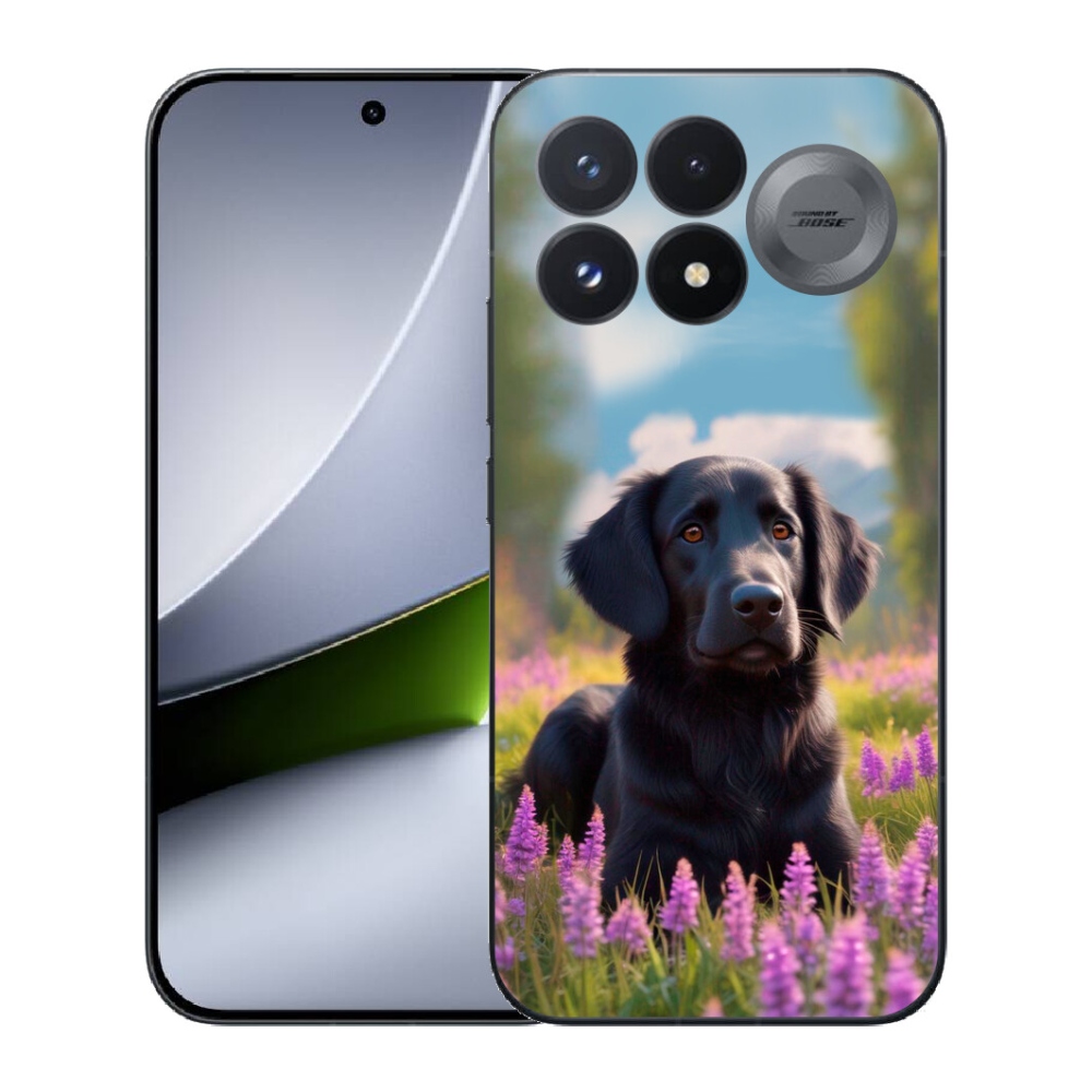 mmCase géltok a Xiaomi Poco F9 Pro 5G-hez – elegáns fekete retriever