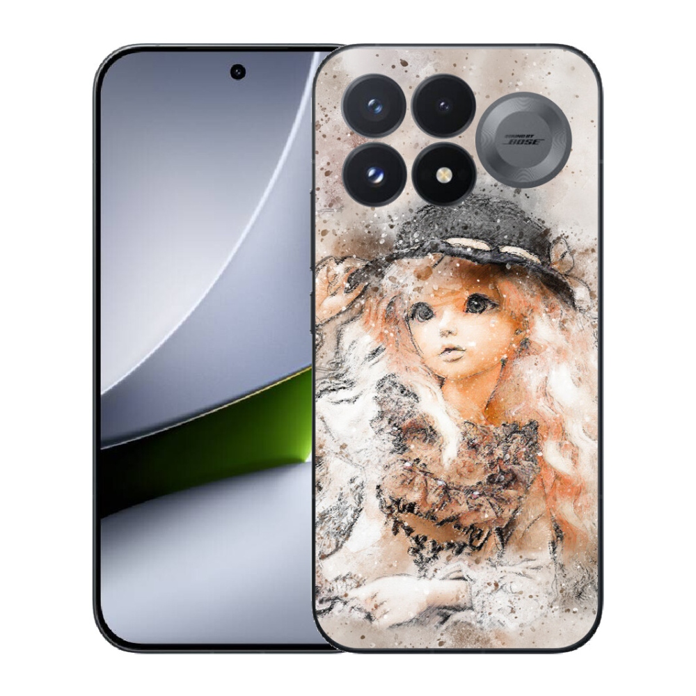 mmCase géltok a Xiaomi Poco F9 Pro 5G-hez – kalapos kislány