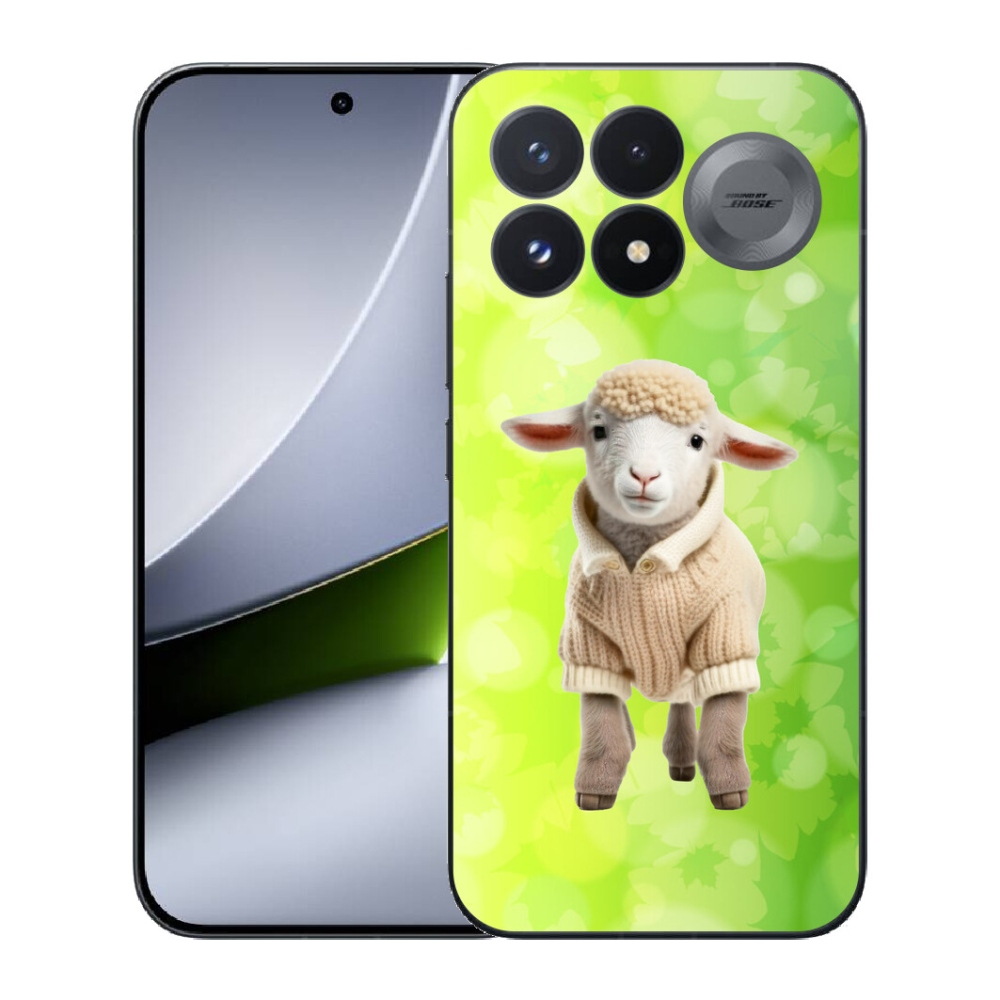 mmCase géltok a Xiaomi Poco F9 Pro 5G-hez – pulóveres bárányka