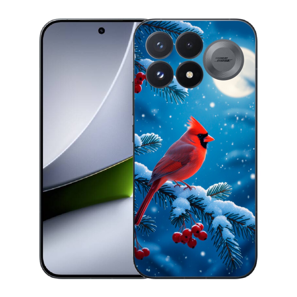 mmCase géltok a Xiaomi Poco F9 Pro 5G-hez – kardinális piros