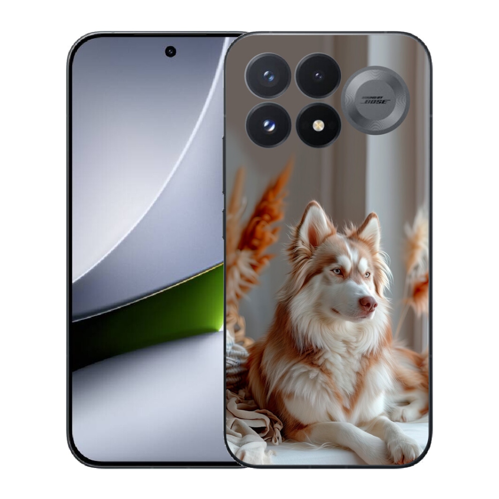mmCase géltok a Xiaomi Poco F9 Pro 5G-hez – nyugodt szibériai husky
