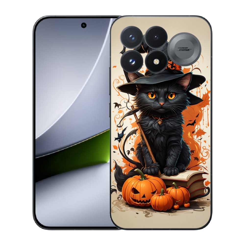mmCase géltok a Xiaomi Poco F9 Pro 5G-hez – varázsló macska
