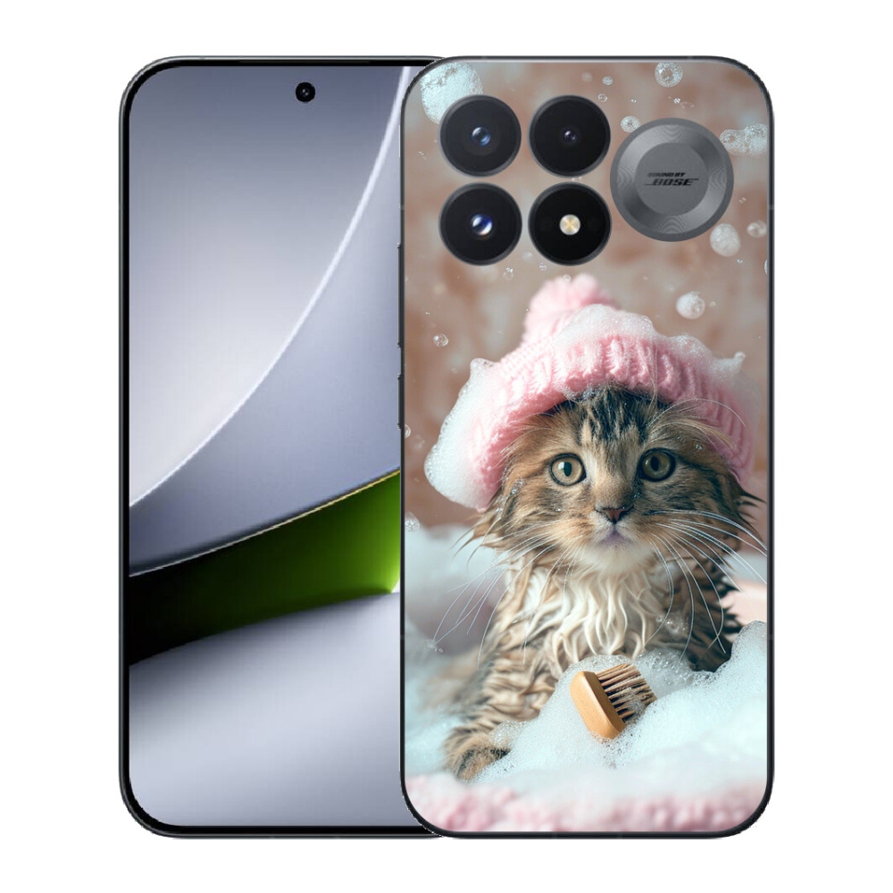 mmCase géltok a Xiaomi Poco F9 Pro 5G-hez – cica és fürdő