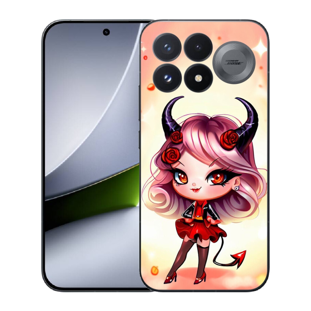 mmCase gél tok a Xiaomi Poco F9 Pro 5G-hez – rajzolt kis ördögnő