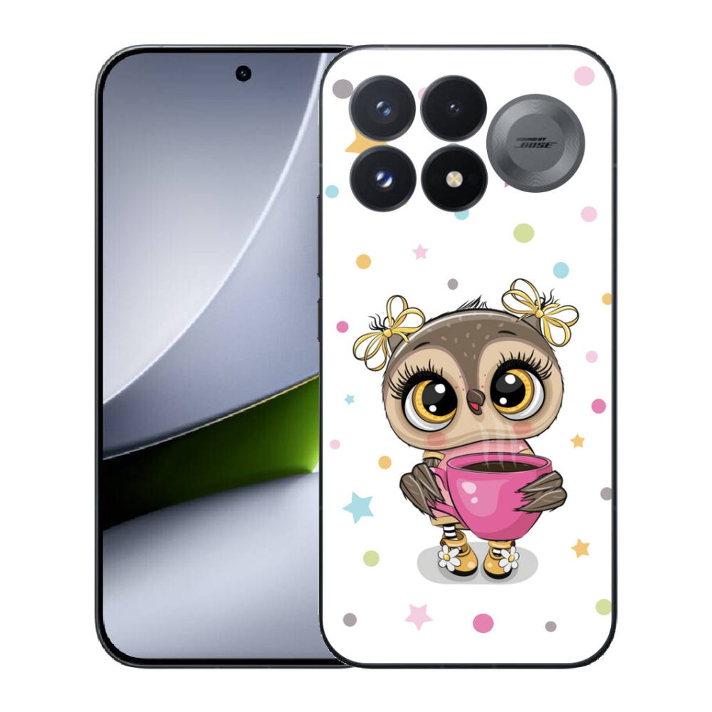 mmCase géltok a Xiaomi Poco F9 Pro 5G-hez – rajzolt bagoly