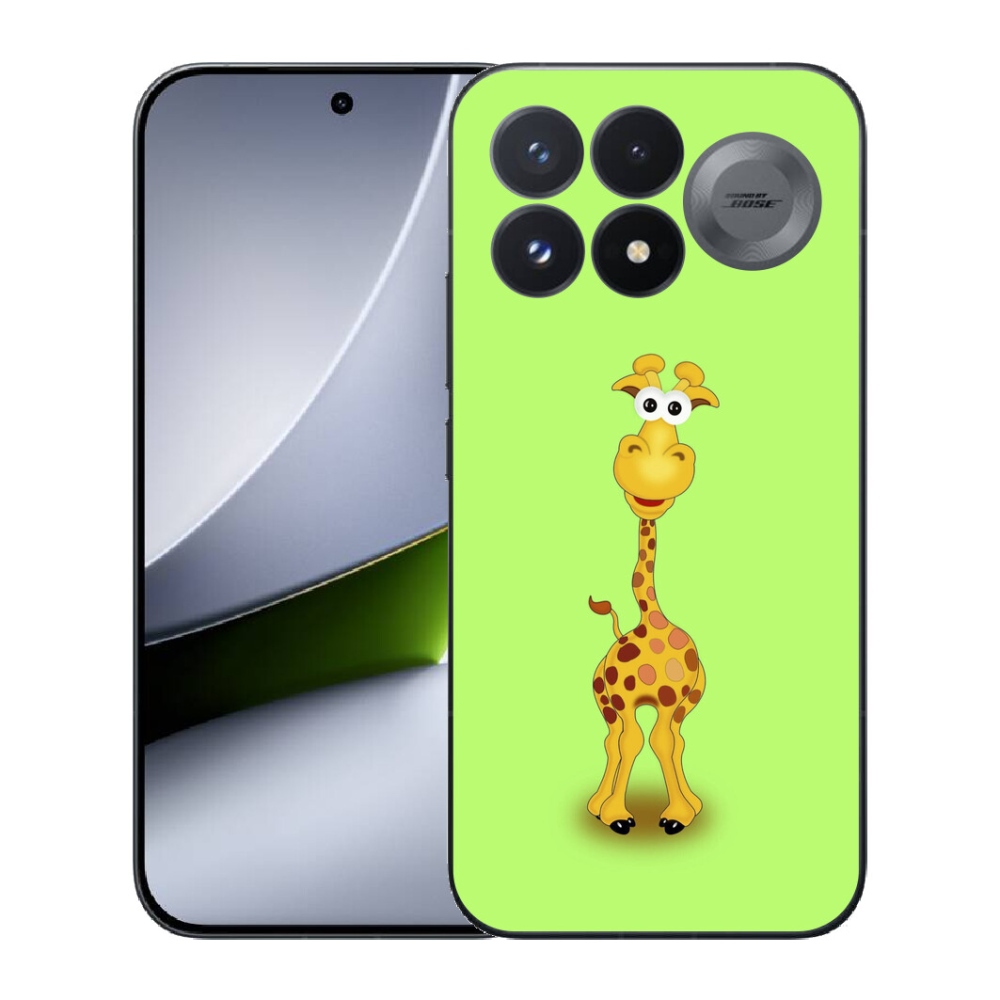 mmCase géltok a Xiaomi Poco F9 Pro 5G-hez – rajzolt zsiráf