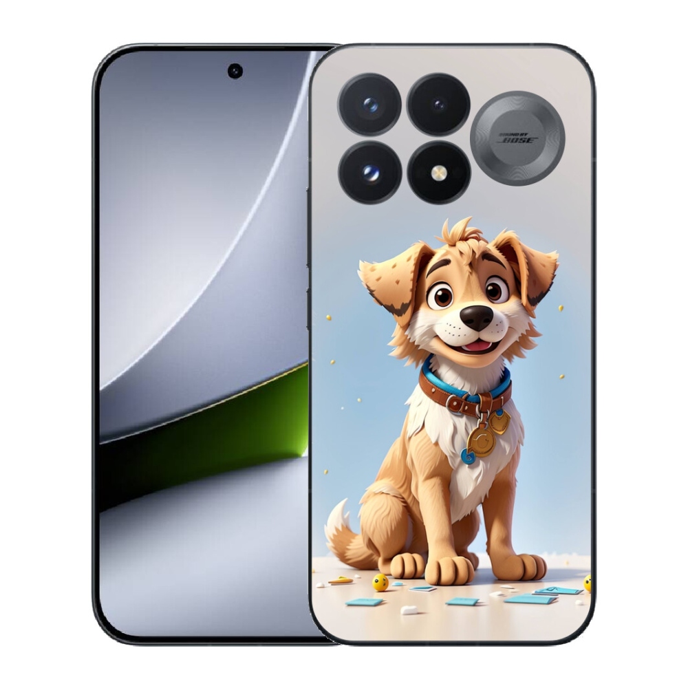mmCase géltok a Xiaomi Poco F9 Pro 5G-hez – rajzolt kiskutya