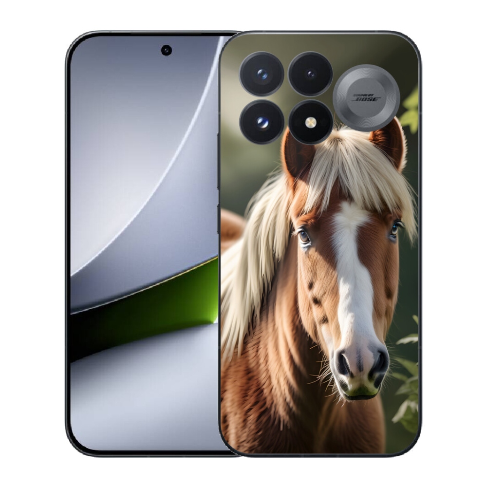 mmCase géltok a Xiaomi Poco F9 Pro 5G-hez – világos sörényű ló