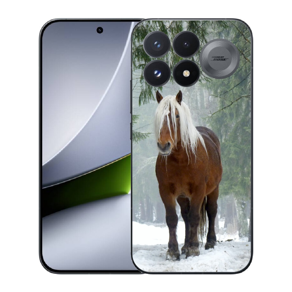 mmCase géltok a Xiaomi Poco F9 Pro 5G-hez – ló az erdőben