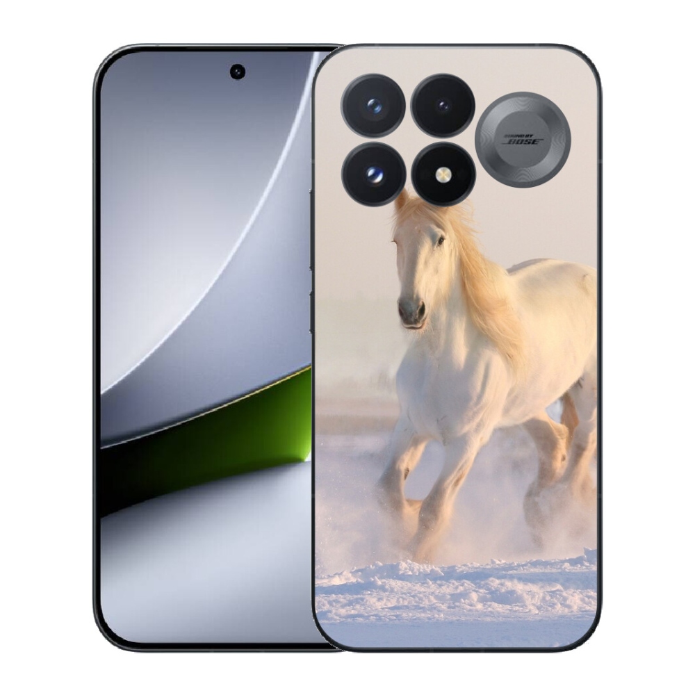 mmCase géltok a Xiaomi Poco F9 Pro 5G-hez – ló a hóban