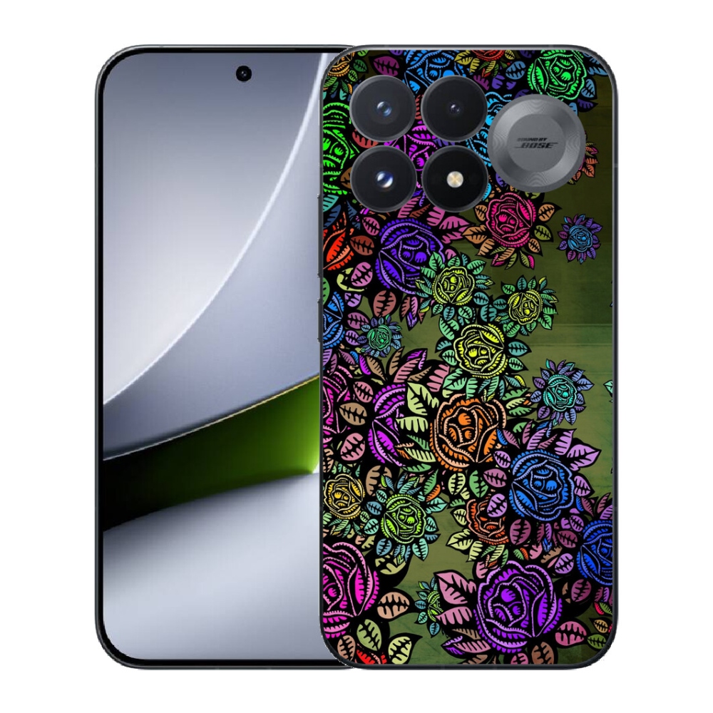 mmCase gél tok a Xiaomi Poco F9 Pro 5G-hez – virágok 6