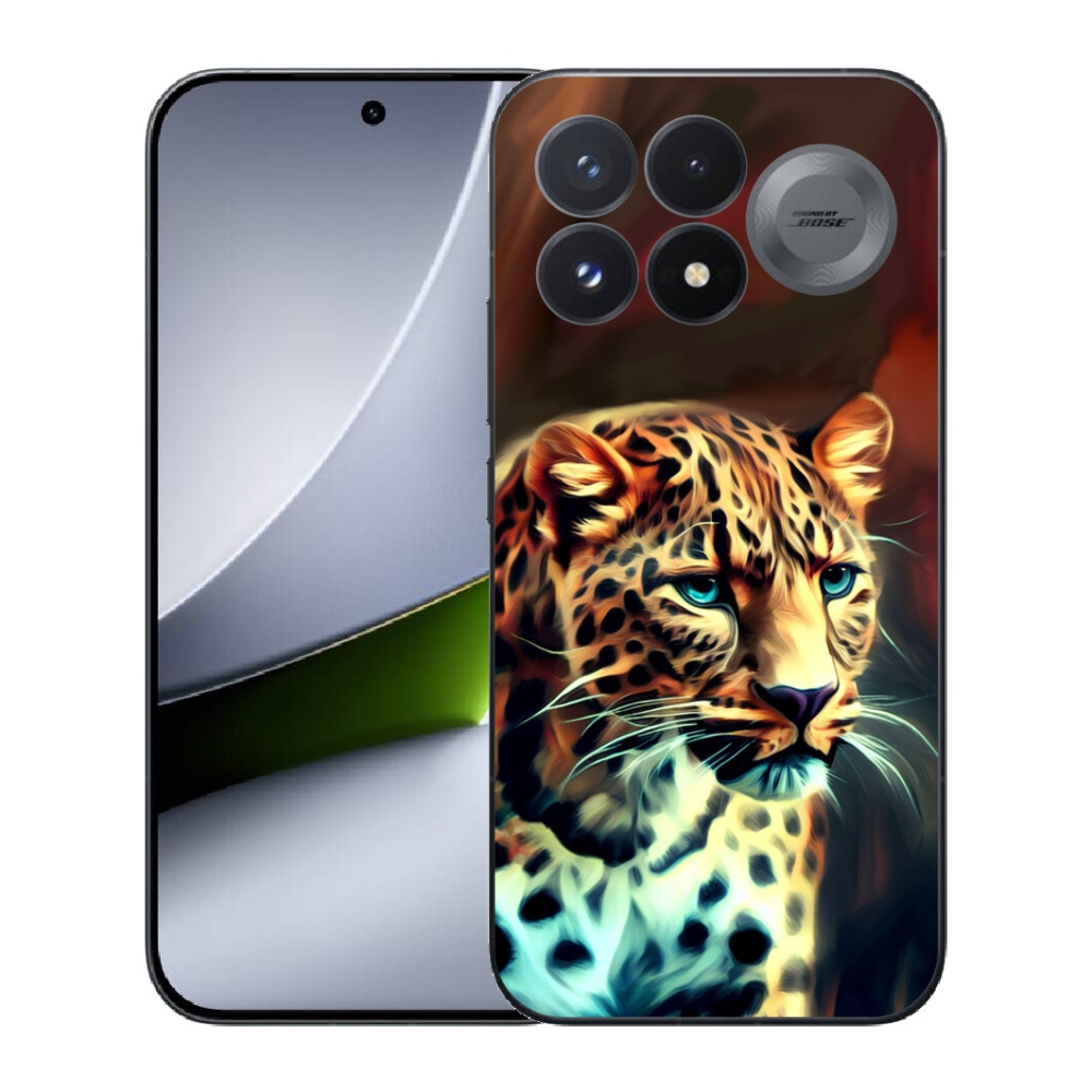 mmCase gél tok a Xiaomi Poco F9 Pro 5G-hez – leopárdminta