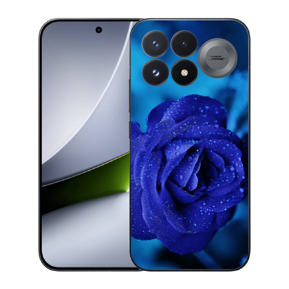 mmCase géltok a Xiaomi Poco F9 Pro 5G-hez – kék rózsa