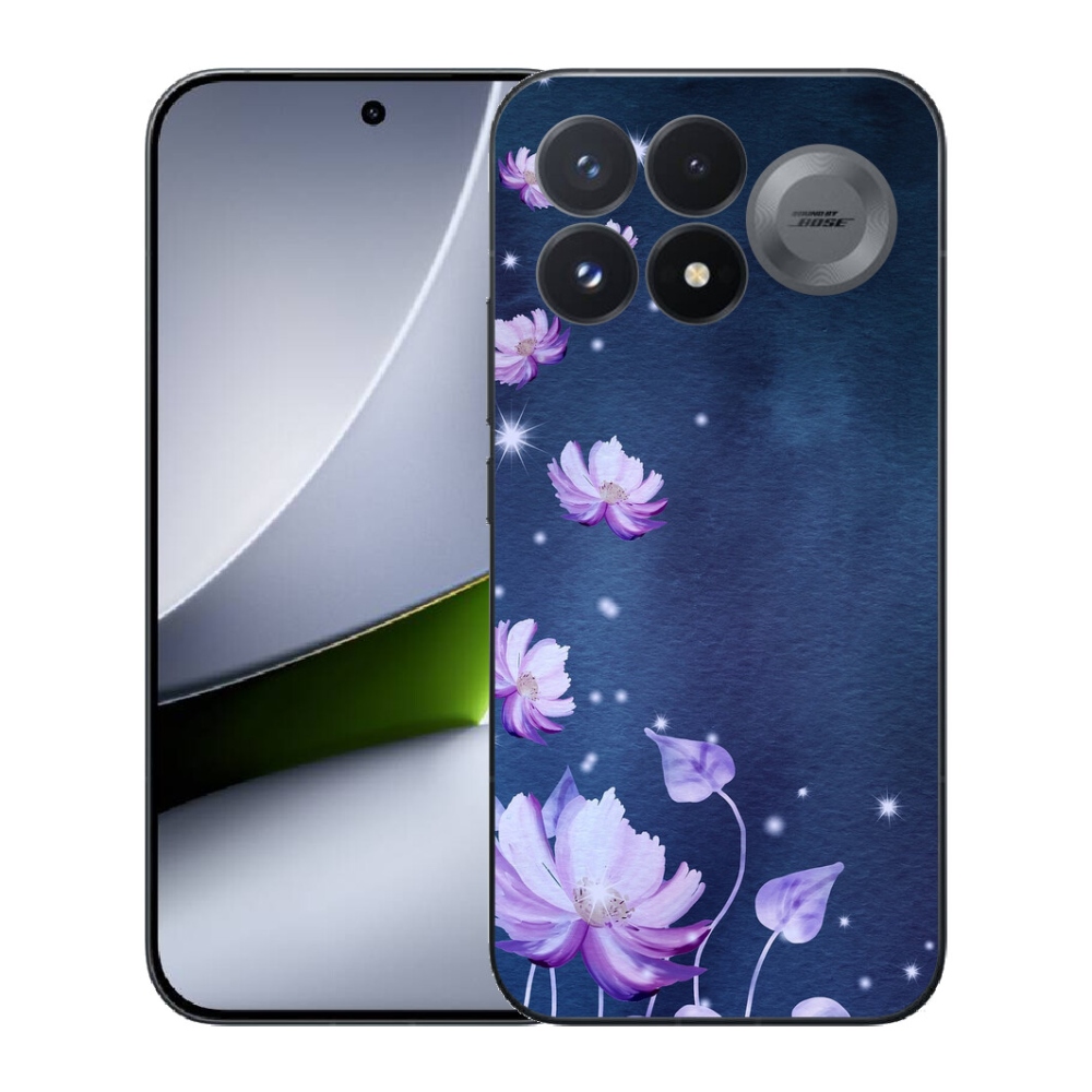 mmCase géltok a Xiaomi Poco F9 Pro 5G-hez – hulló virágok