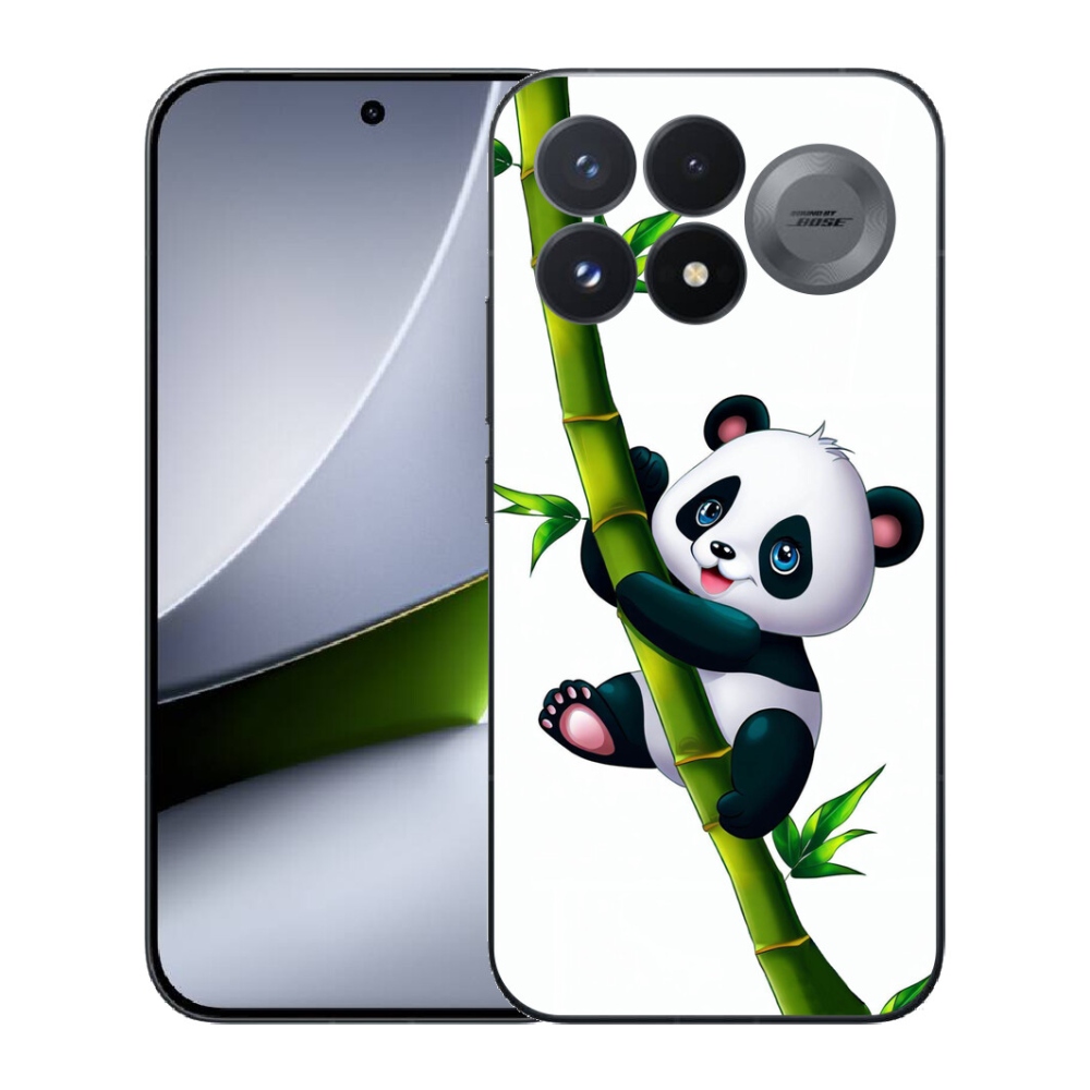 mmCase géltok a Xiaomi Poco F9 Pro 5G-hez – panda bambuszon