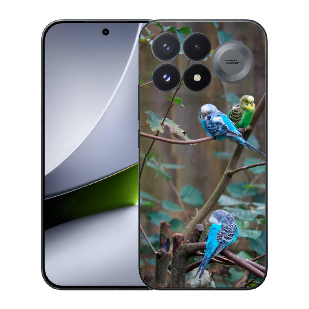 mmCase géltok a Xiaomi Poco F9 Pro 5G-hez – papagájok egy ágon