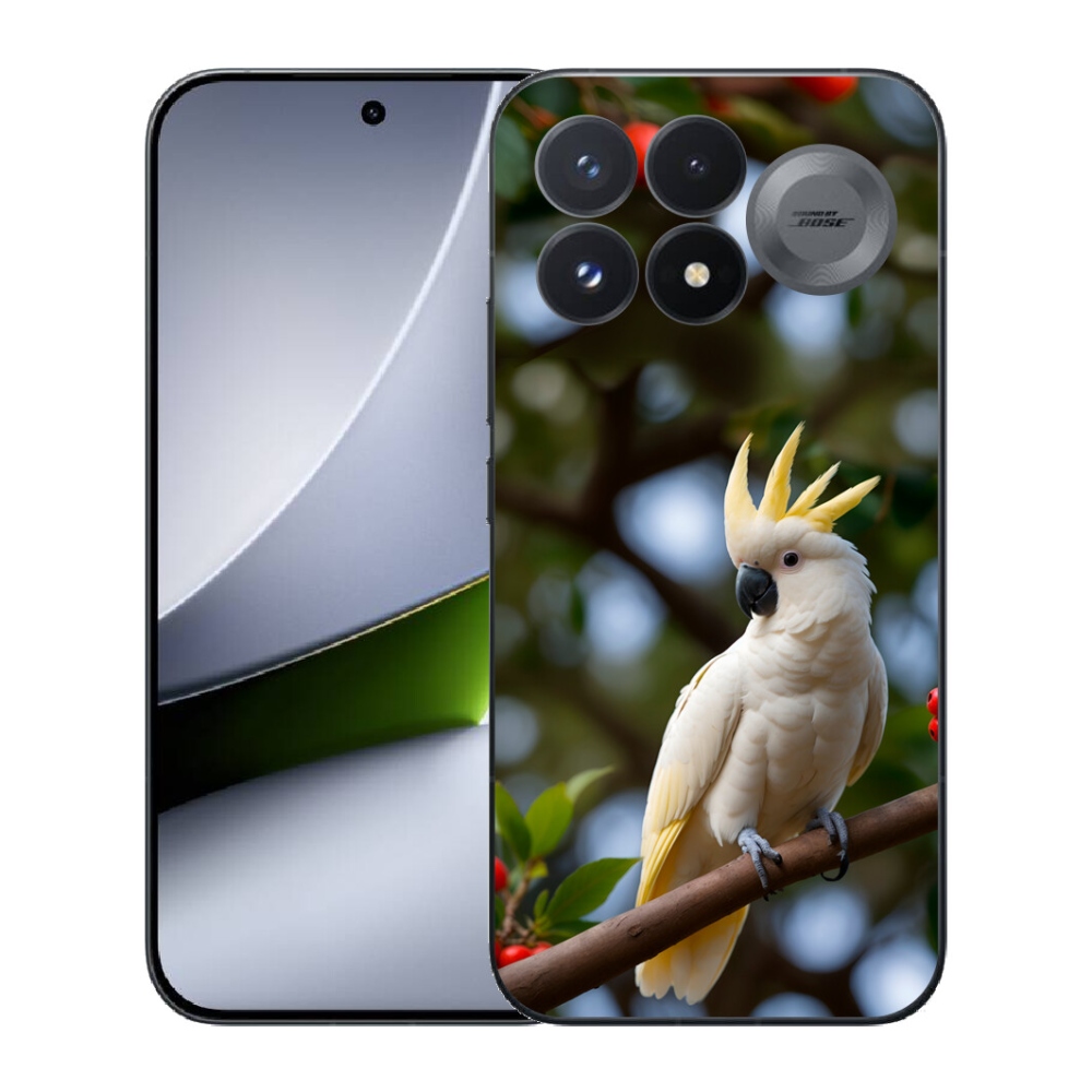 mmCase gél tok a Xiaomi Poco F9 Pro 5G-hez – kakadu papagáj 3