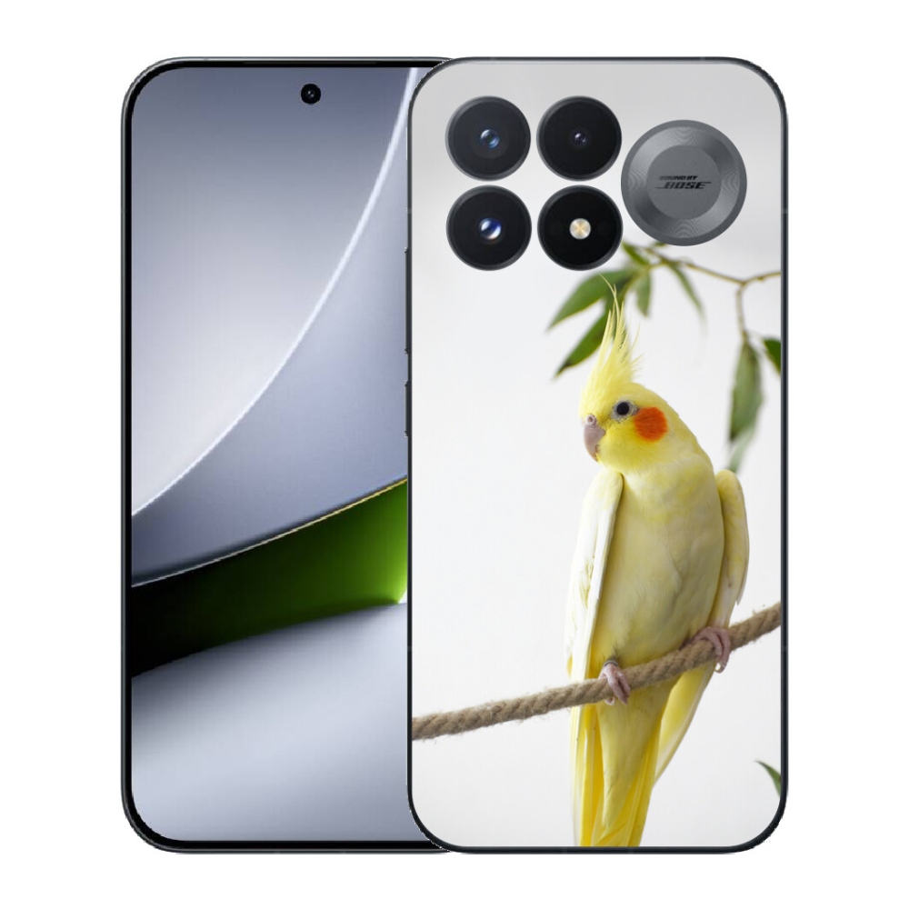 mmCase géltok a Xiaomi Poco F9 Pro 5G-hez – tollas papagáj