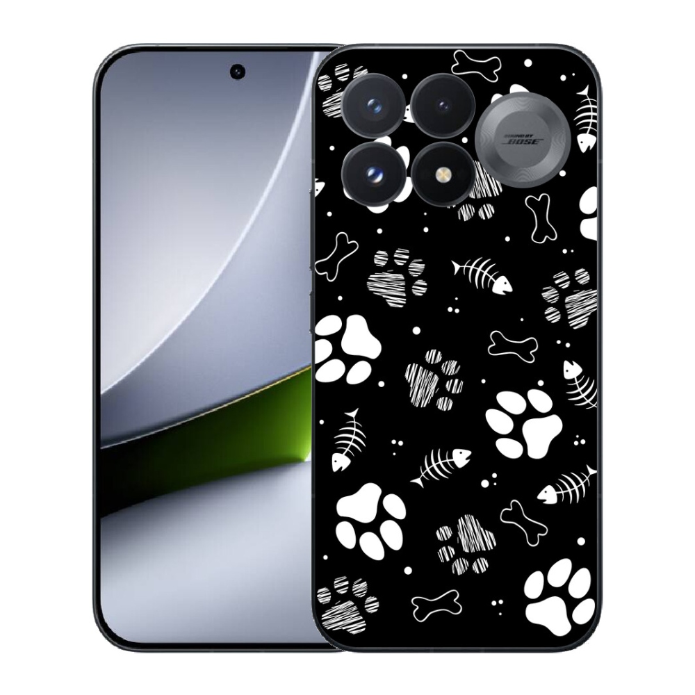 mmCase gél tok a Xiaomi Poco F9 Pro 5G-hez – kutyus mancsok