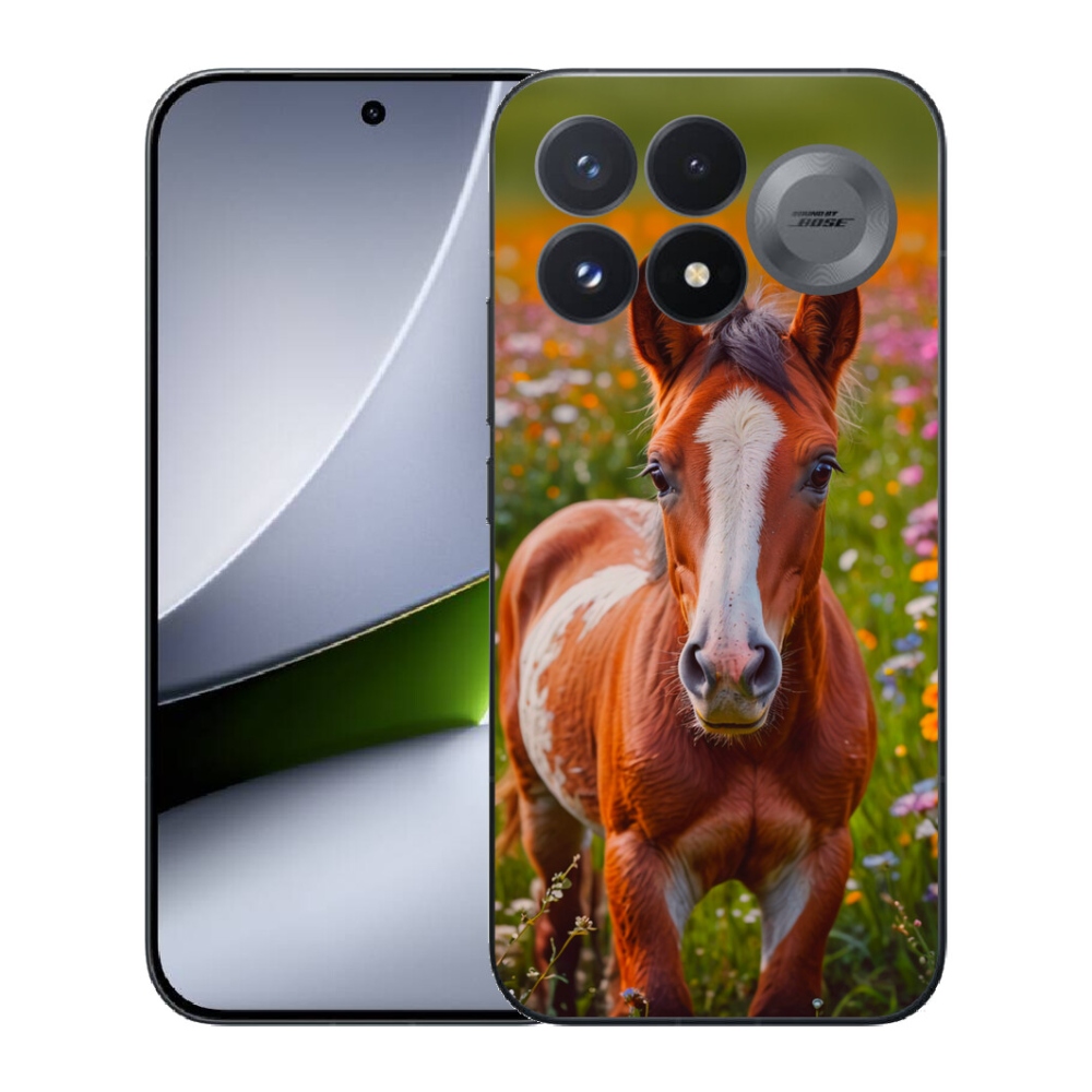 mmCase gél tok a Xiaomi Poco F9 Pro 5G-hez – aranyos csikó