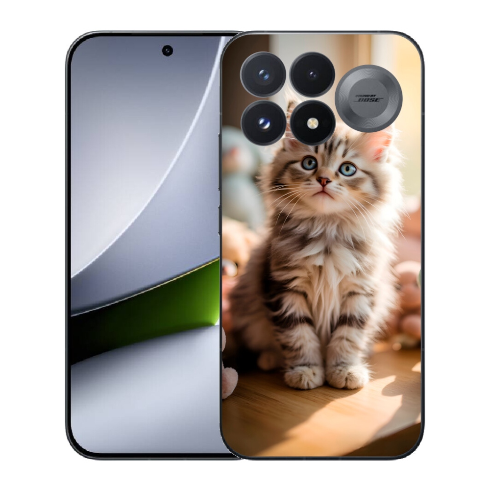 mmCase gél tok a Xiaomi Poco F9 Pro 5G-hez – aranyos cica 10