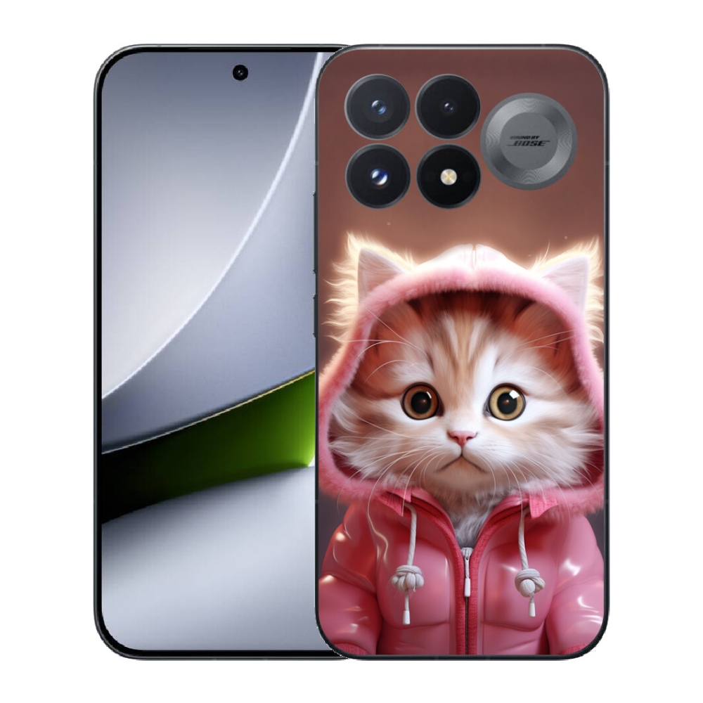 mmCase gél tok a Xiaomi Poco F9 Pro 5G-hez – aranyos cica 3
